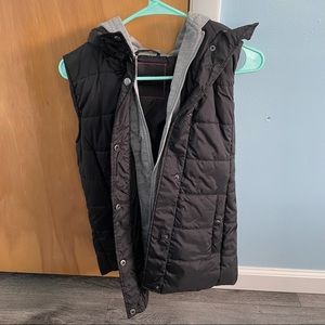 Puffer Vest Hoodie